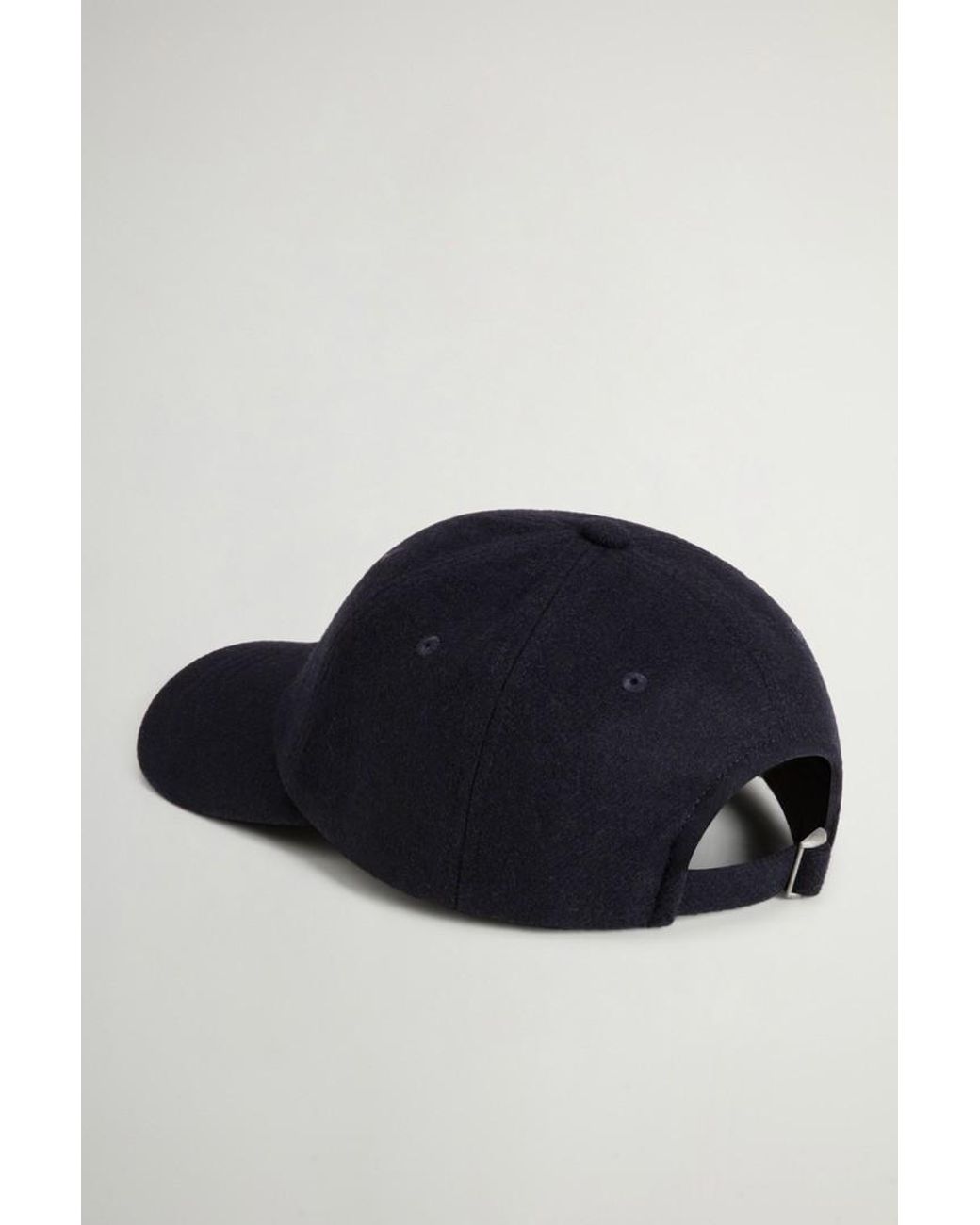 Uomo Cappellino di Woolrich in Blue da Uomo