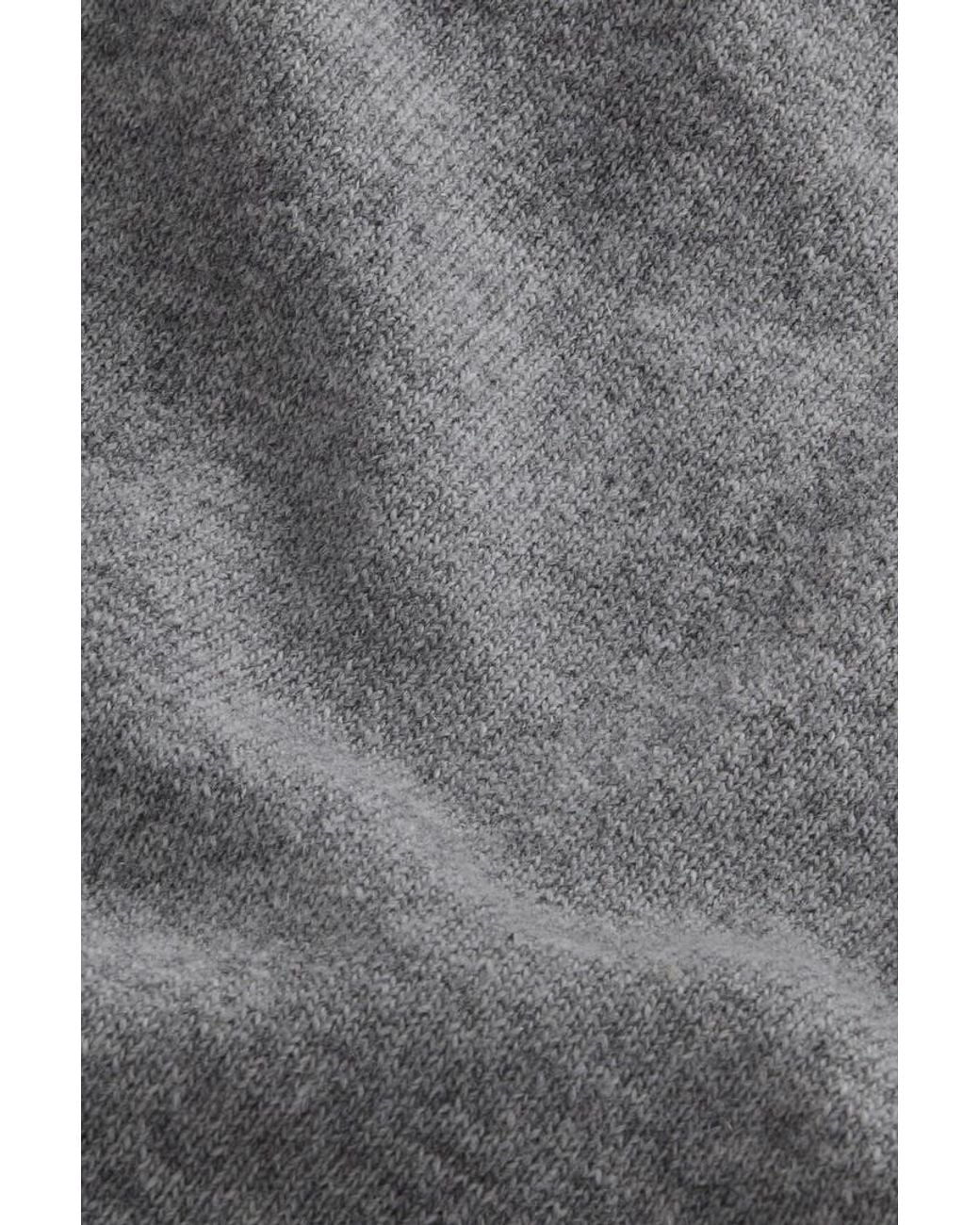 Jersey De Cuello Redondo De Pura Lana Virgen Para Hombre Talla Woolrich de hombre de color Gray