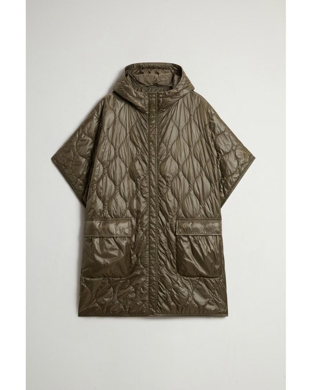 Capa Acolchada De Urban Light Nylon Para Mujer Talla Woolrich de color Blue