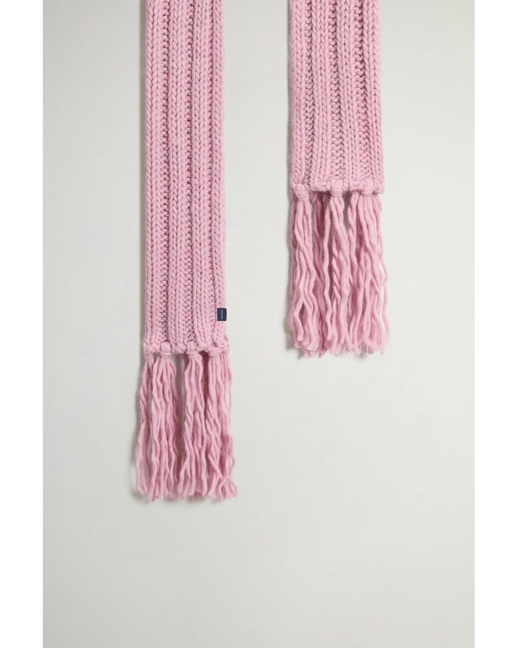 Donna Sciarpa Chunky di Woolrich in Pink