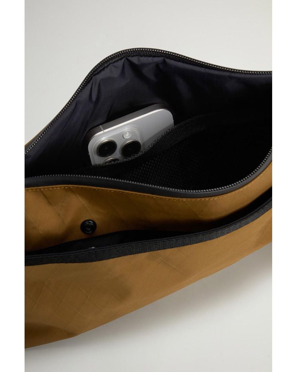 Bolso Bandolera Con Logotipo De X-Pac By Todd Snyder Talla One Woolrich de color Natural