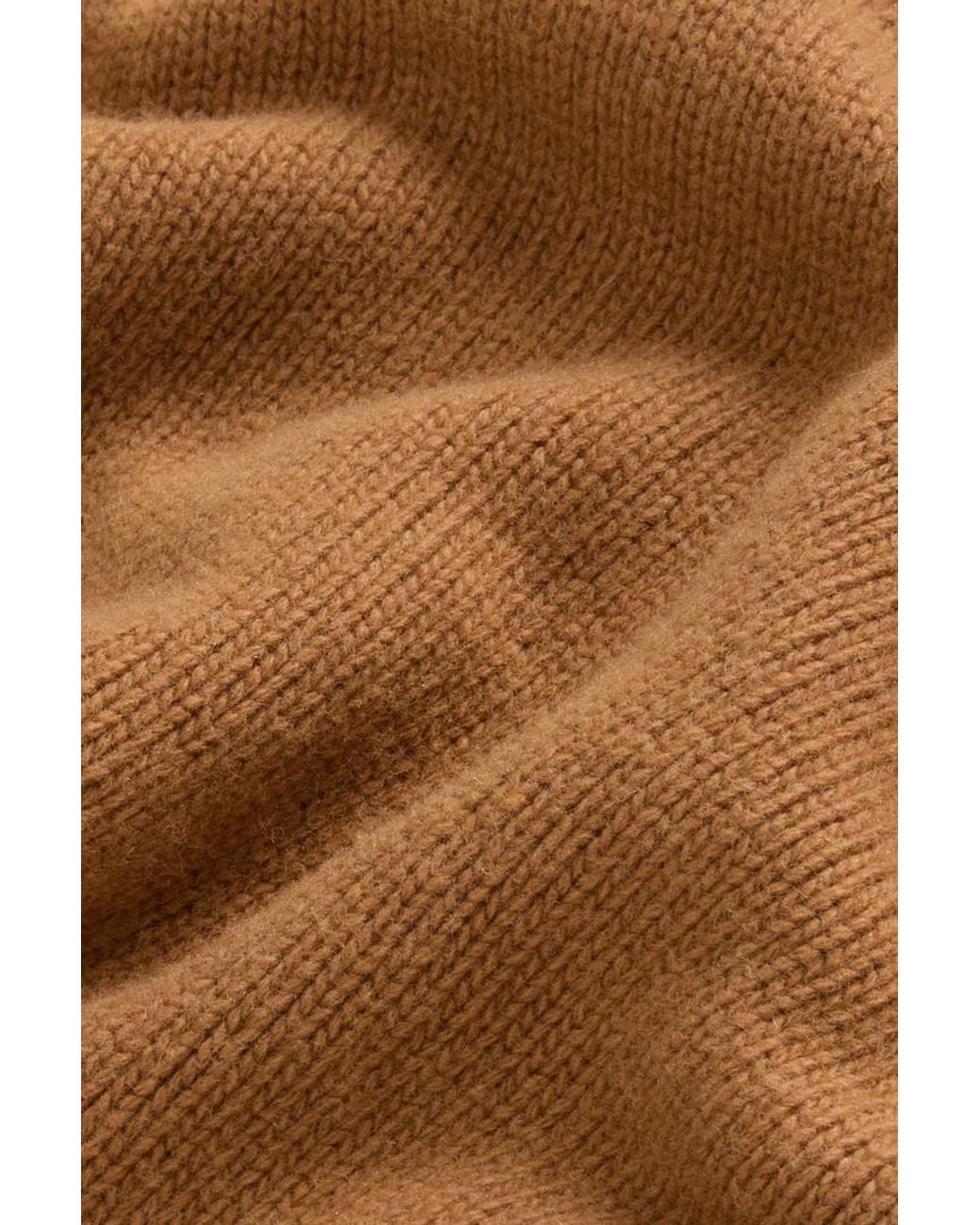 Jersey De Cuello Redondo De Mezcla De Lana Y Cachemira Para Mujer Talla Woolrich de color Brown