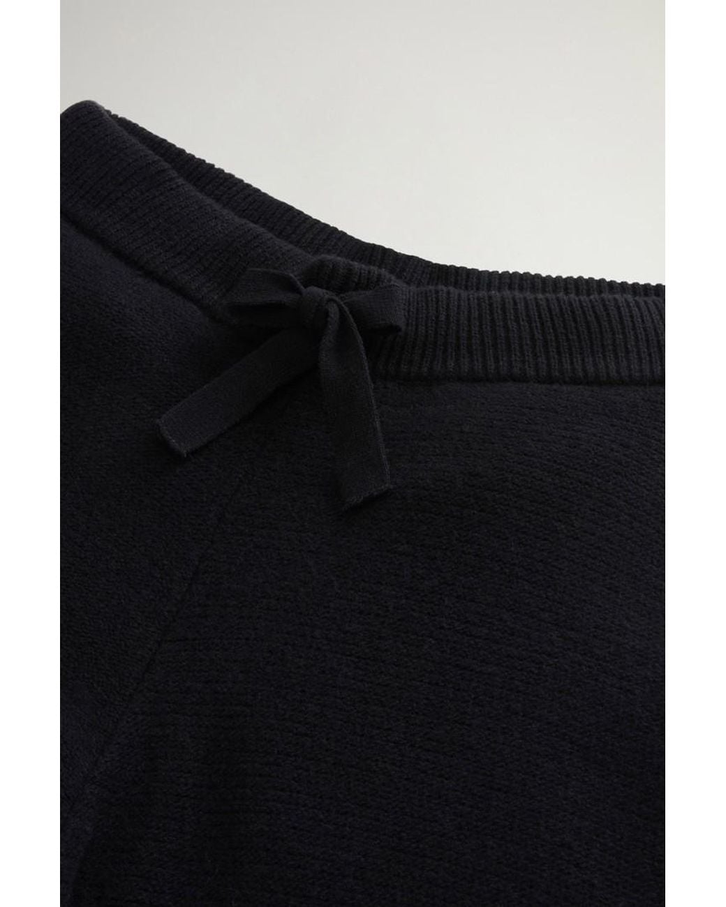 Pantalones De Lana Virgen Y Cachemira Para Mujer Talla Woolrich de color Blue