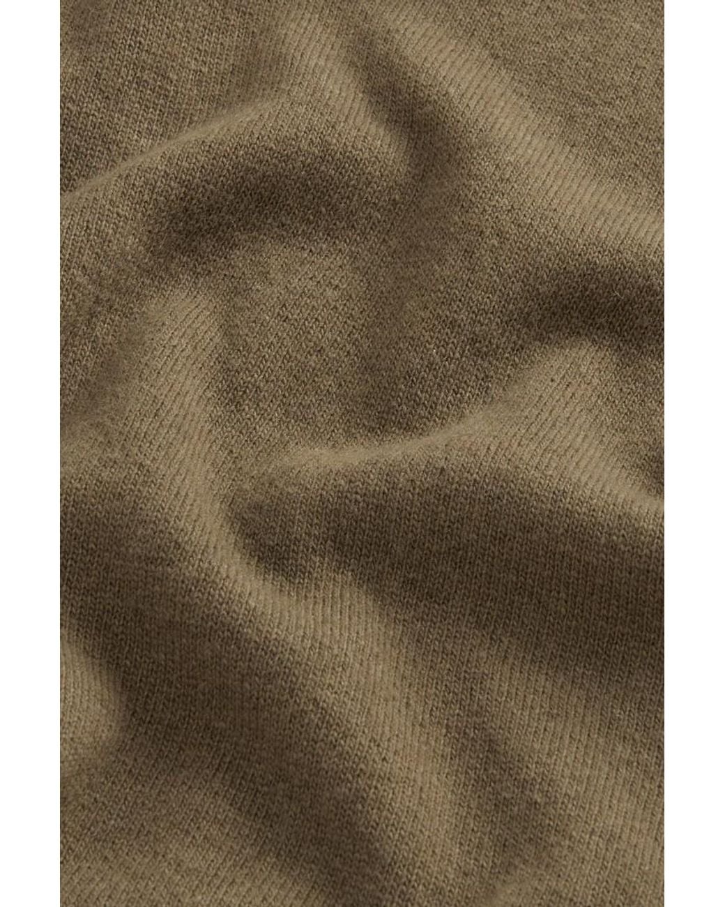 Jersey De Cuello Redondo De Pura Lana Virgen Para Hombre Talla Woolrich de hombre de color Natural