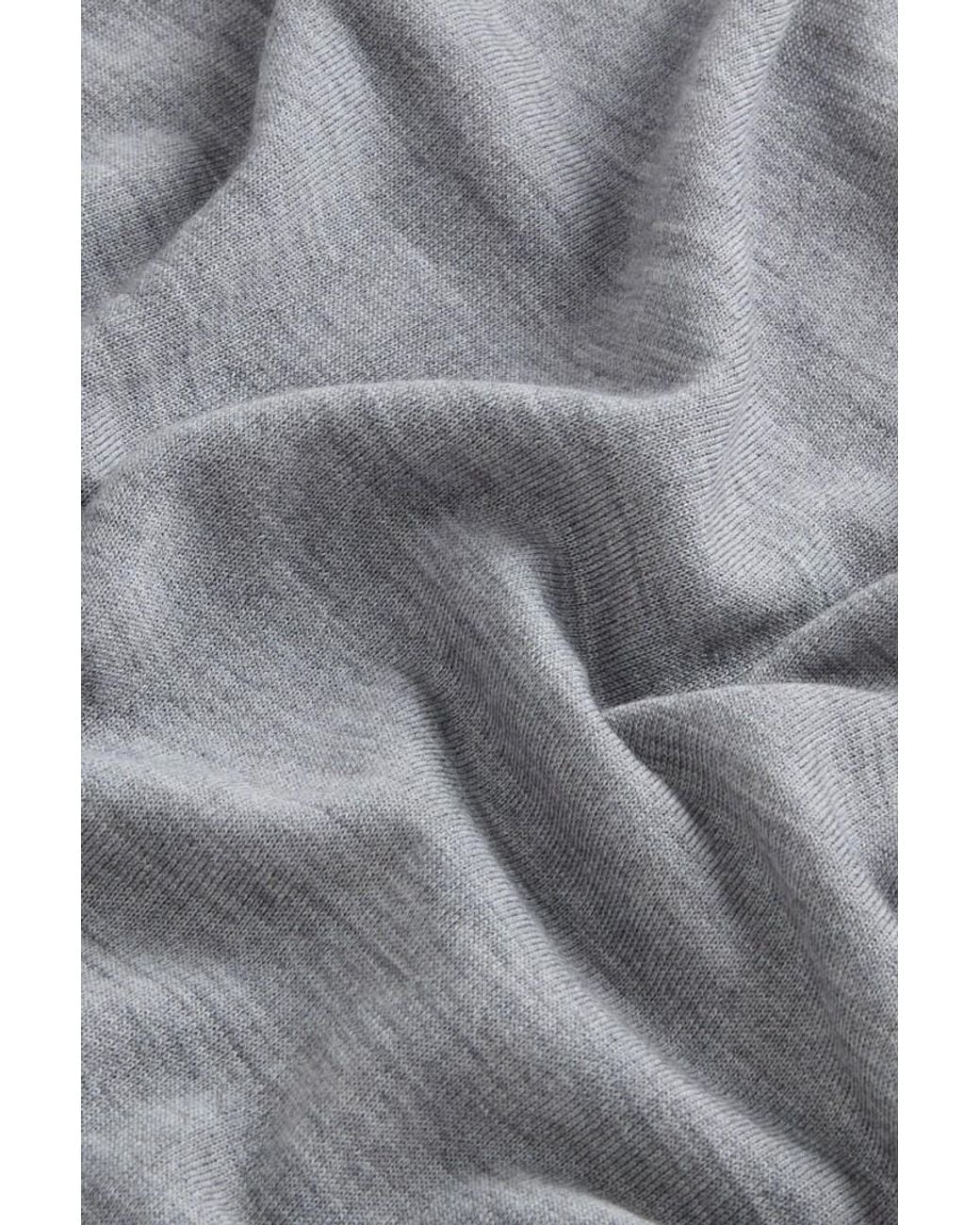 Jersey De Cuello Redondo De Pura Lana Virgen Merina Para Hombre Talla Woolrich de hombre de color Gray