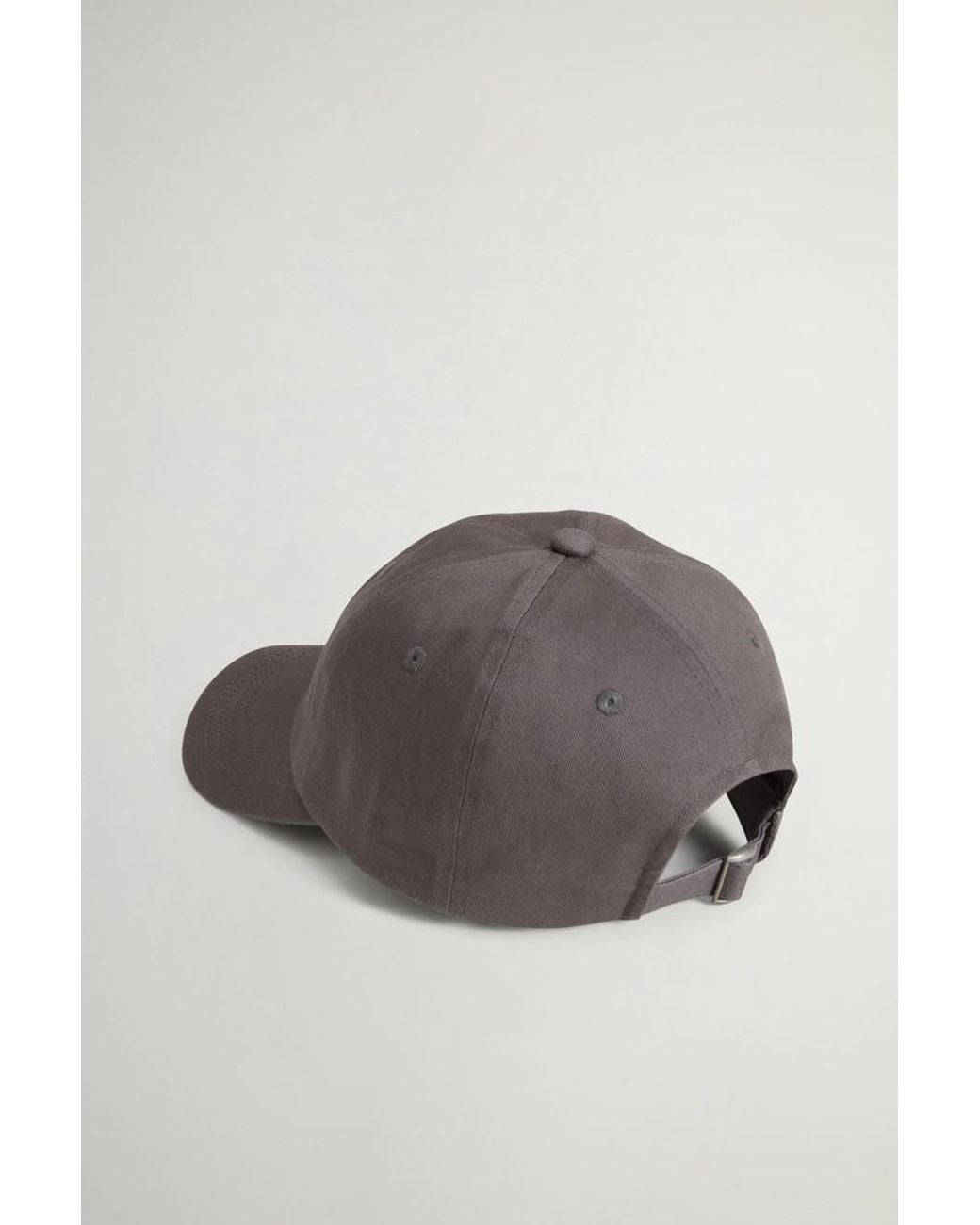 Gorra De Sarga De Puro Algodón Para Hombre Talla One Woolrich de hombre de color Multicolor