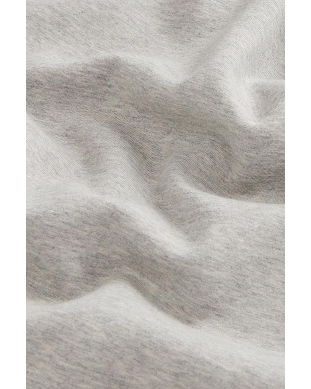 Sudadera Con Capucha En Mezcla De Algodón Interlock Para Hombre Talla Woolrich de hombre de color Gray