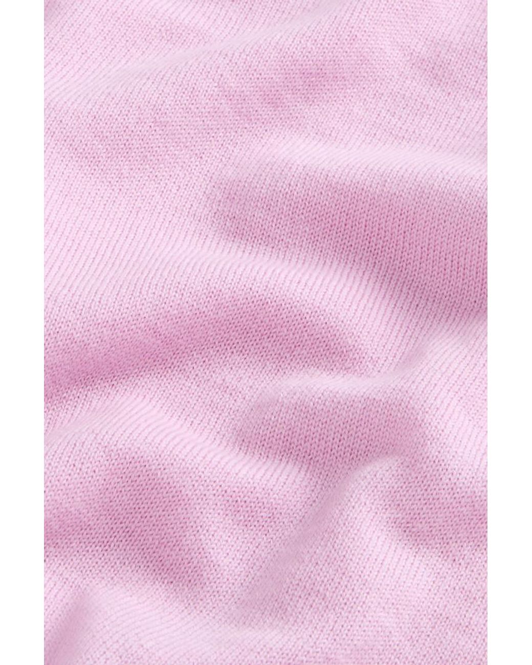 Jersey De Pura Lana Virgen Merina Para Mujer Talla Woolrich de color Pink