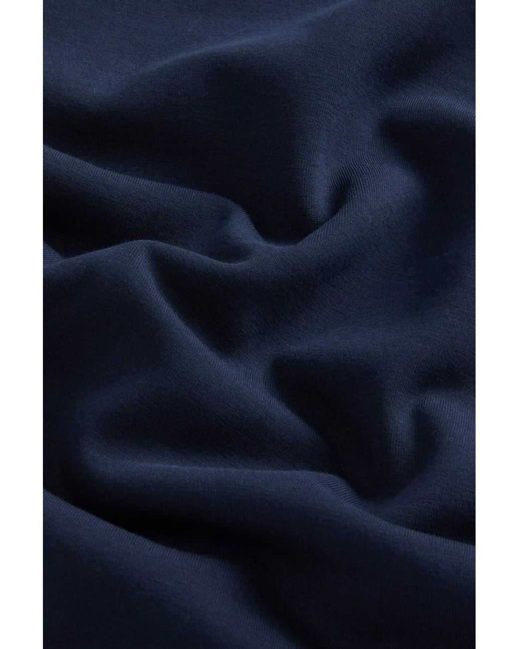 Sudadera Con Capucha En Mezcla De Algodón Interlock Para Hombre Talla Woolrich de hombre de color Blue