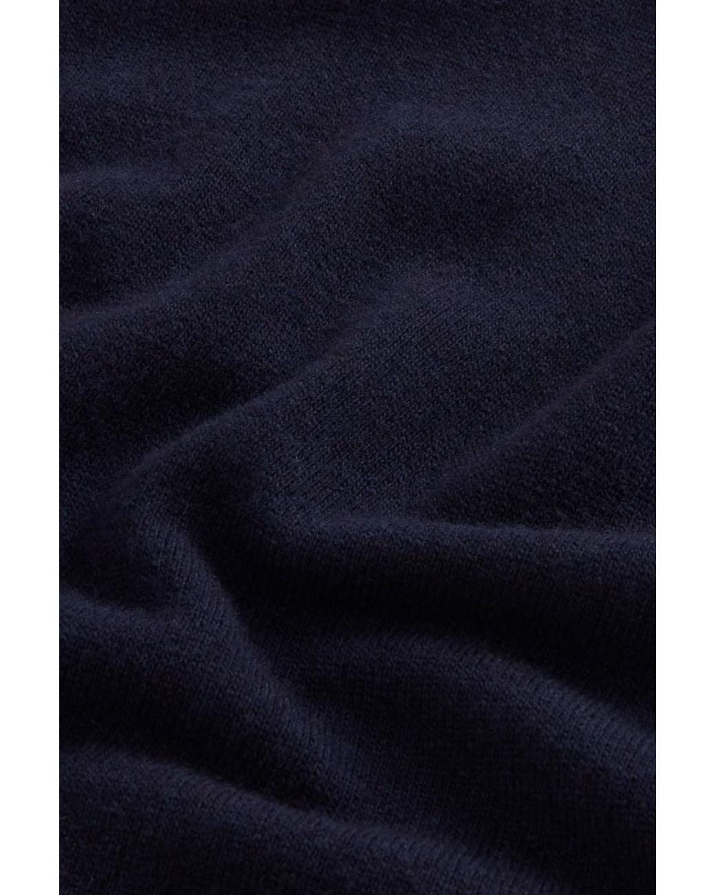 Jersey De Cuello Alto De Pura Lana Virgen Para Hombre Talla Woolrich de hombre de color Blue