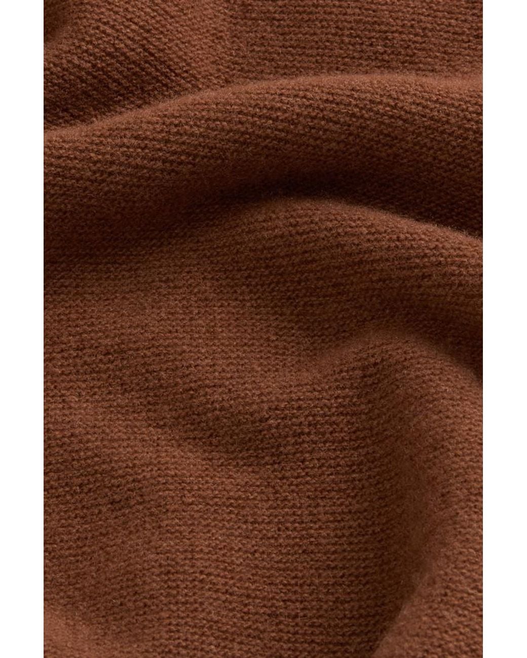 Jersey De Pura Lana Virgen Merina Para Mujer Talla Woolrich de color Brown