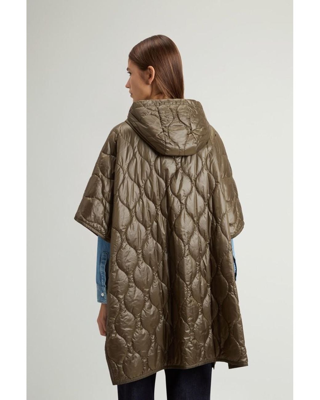 Capa Acolchada De Urban Light Nylon Para Mujer Talla Woolrich de color Blue
