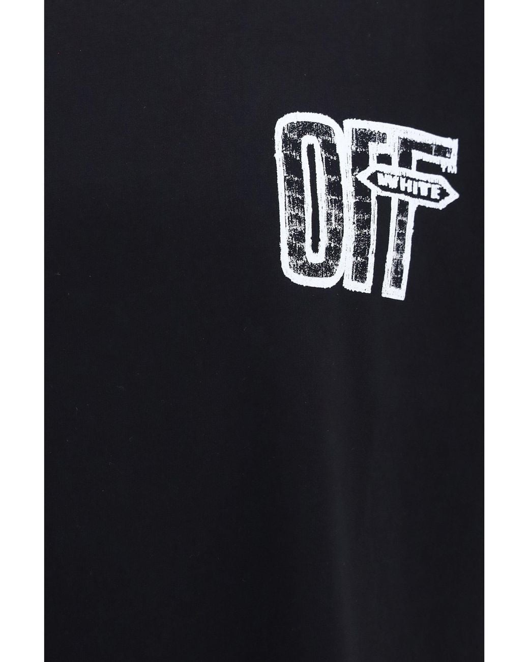Off-White c/o Virgil Abloh Blue Motion Arrow Skate T-Shirt for men