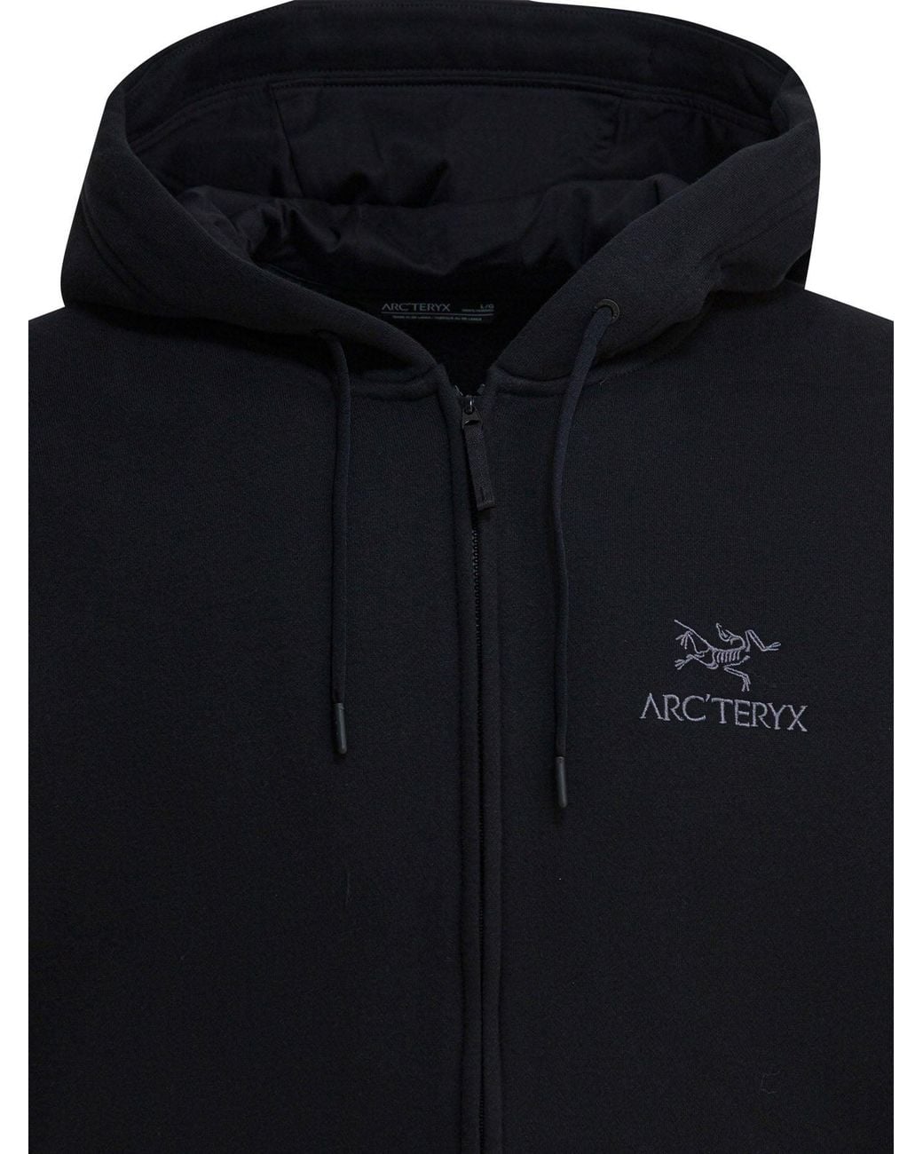 Arc'teryx Blue Emblem Fz Hoodie for men