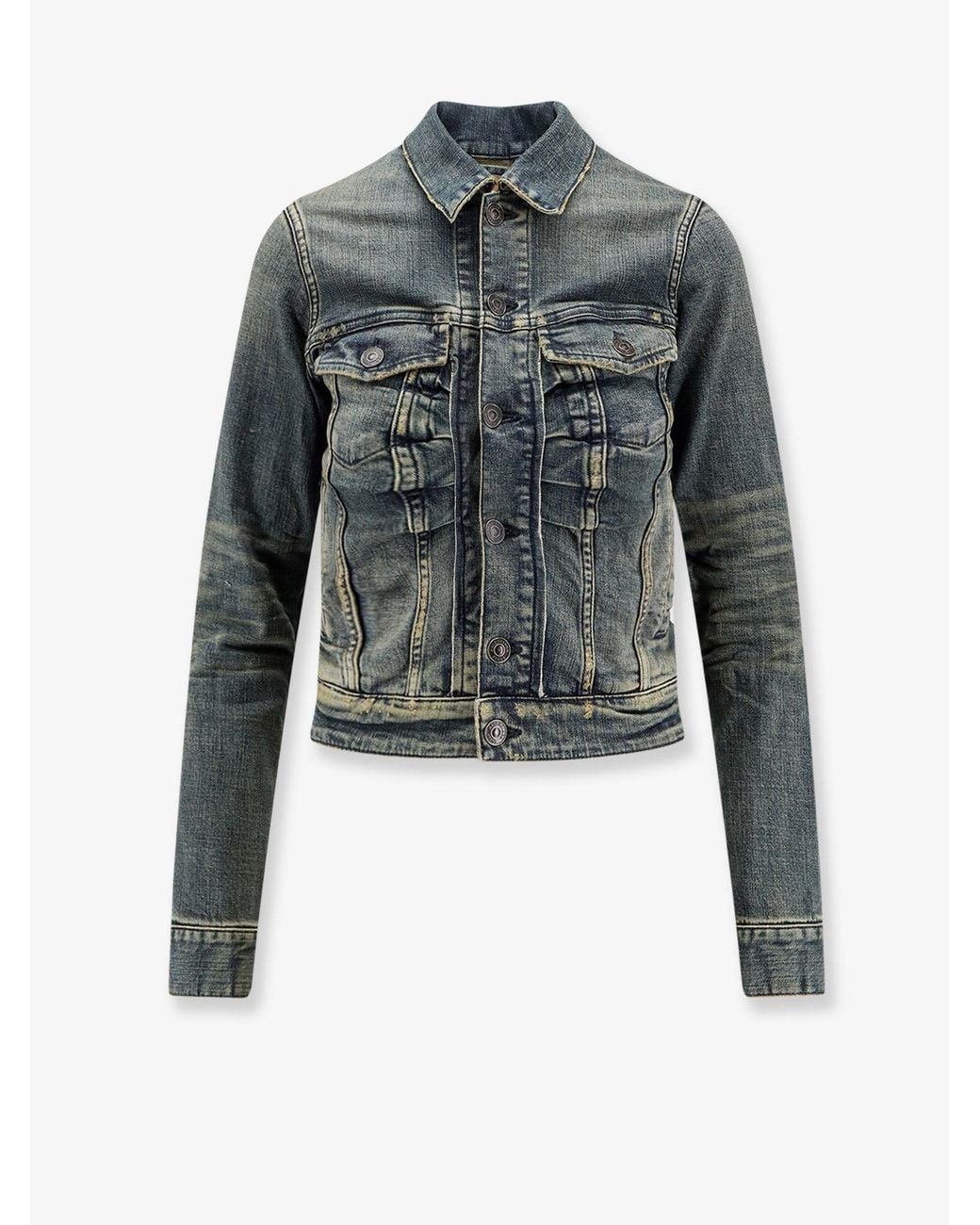 Balenciaga Blue Denim Jacket