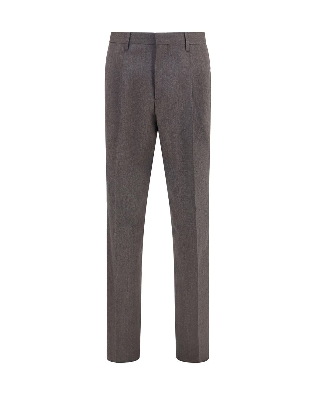 Lardini Gray Tailored Viscose Pants for men
