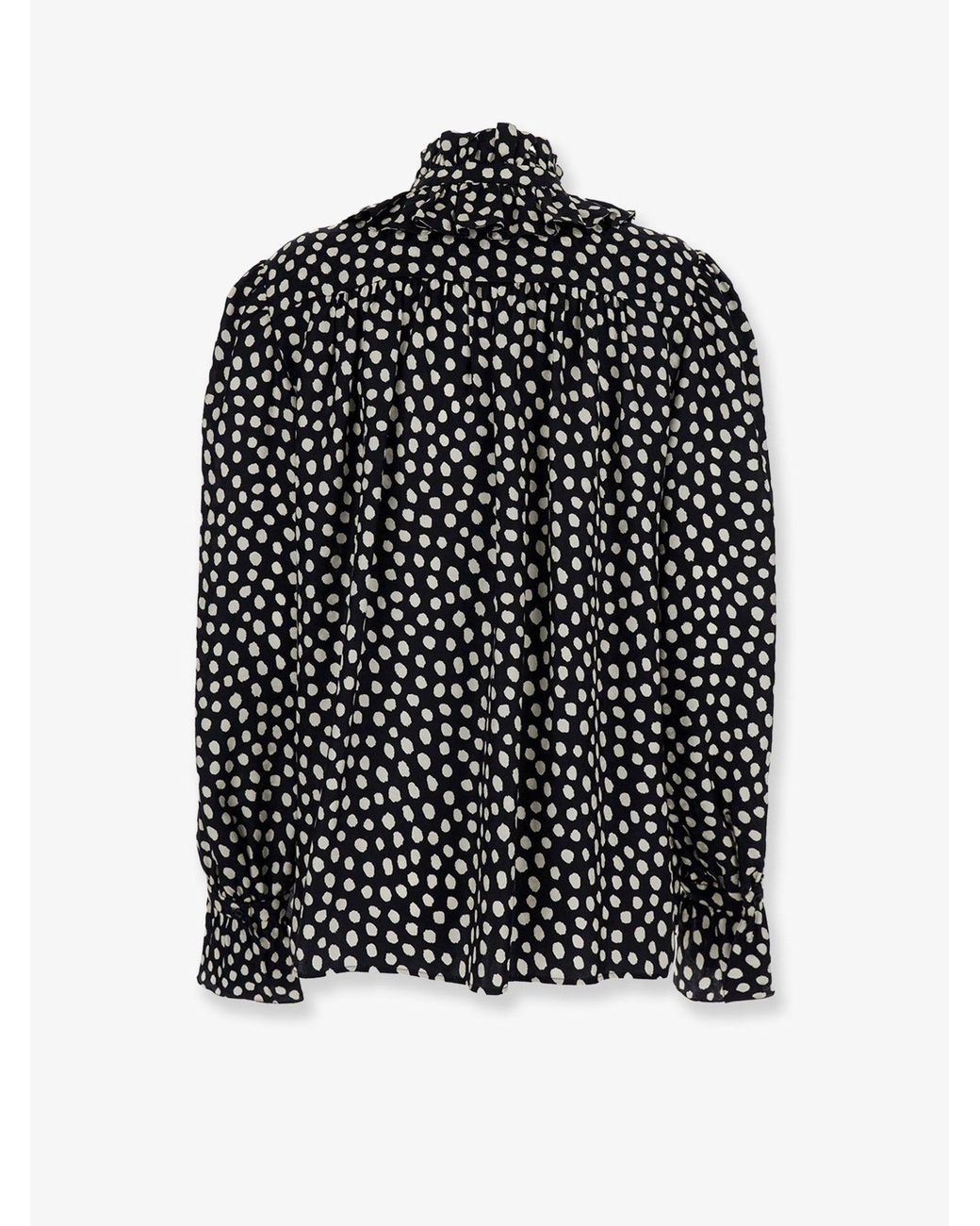 Chloé Black Silk Shirt