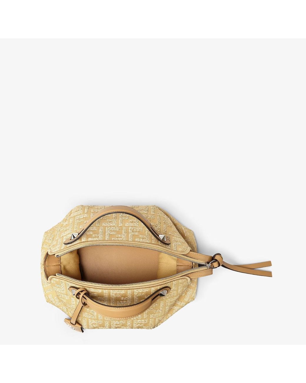 Fendi Natural "By The Way Soft" Crossbody Bag