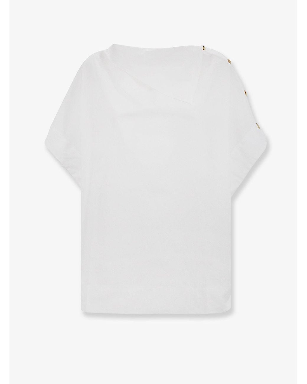 Soeur White Issa Organic Cotton Top