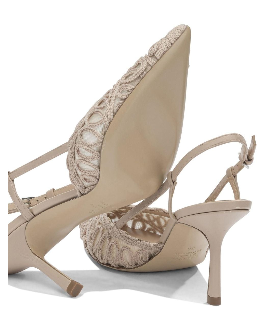 Ninalilou White Heeled Shoes