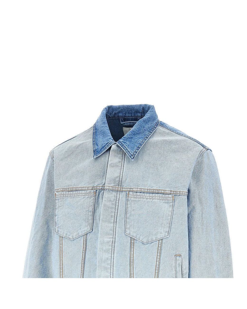Arte' Blue Inside/Out Denim Jacket for men