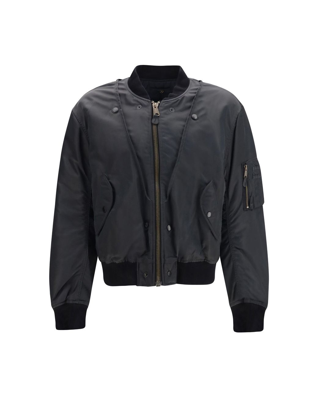 Margiela Blue Reversible Bomber Jacket Dark for men