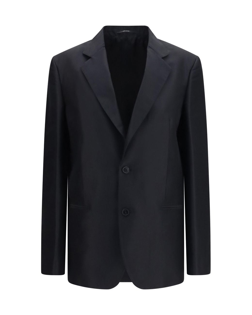 Gucci Black Jacket Silk Faille