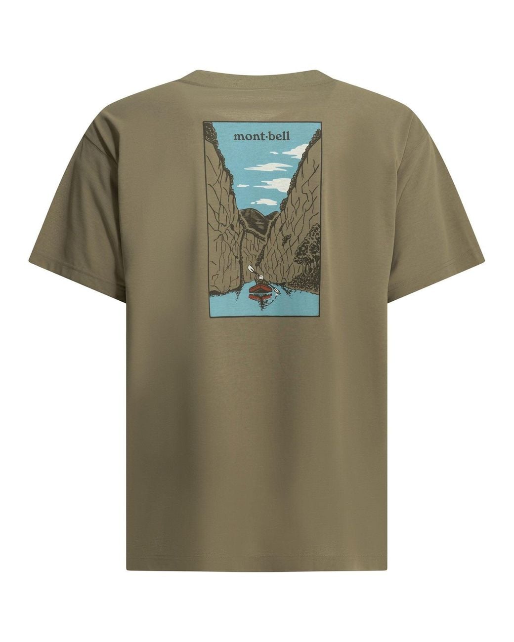 Montbell Green T-Shirts for men