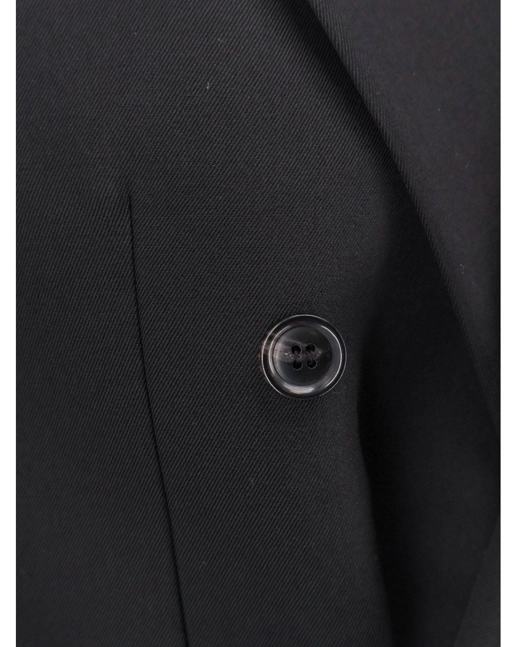 TONYWACK Blue Tailored Wool Blend Blazer for men