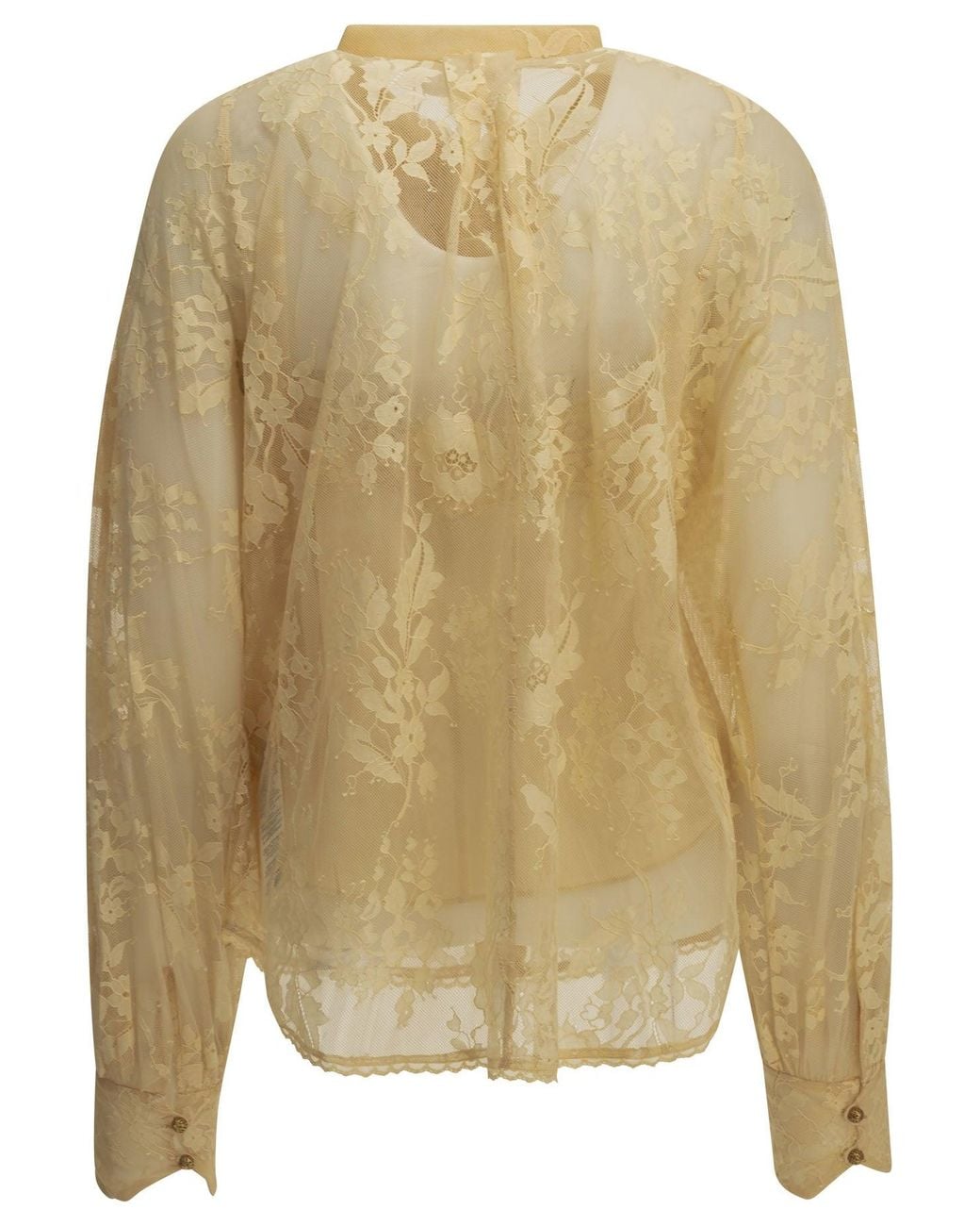 Zimmermann Natural Lace Blouse