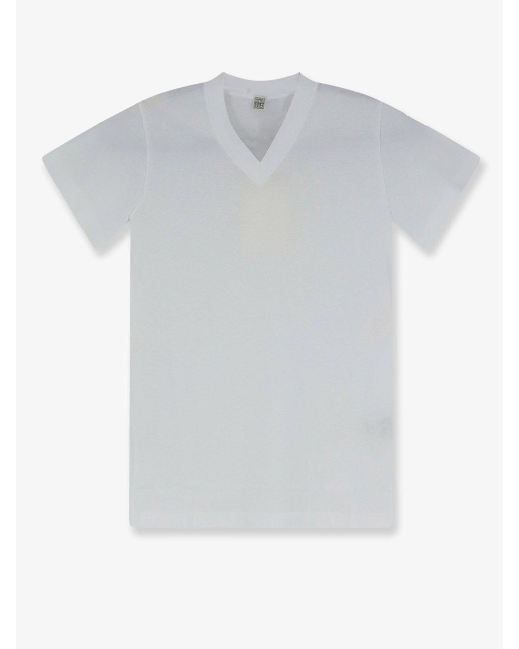 Totême White Cotton T-Shirt