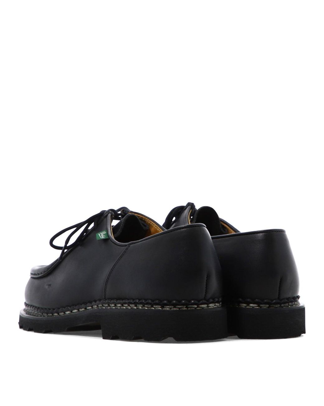 Paraboot Black "Michael" Lace-Up Loafers for men