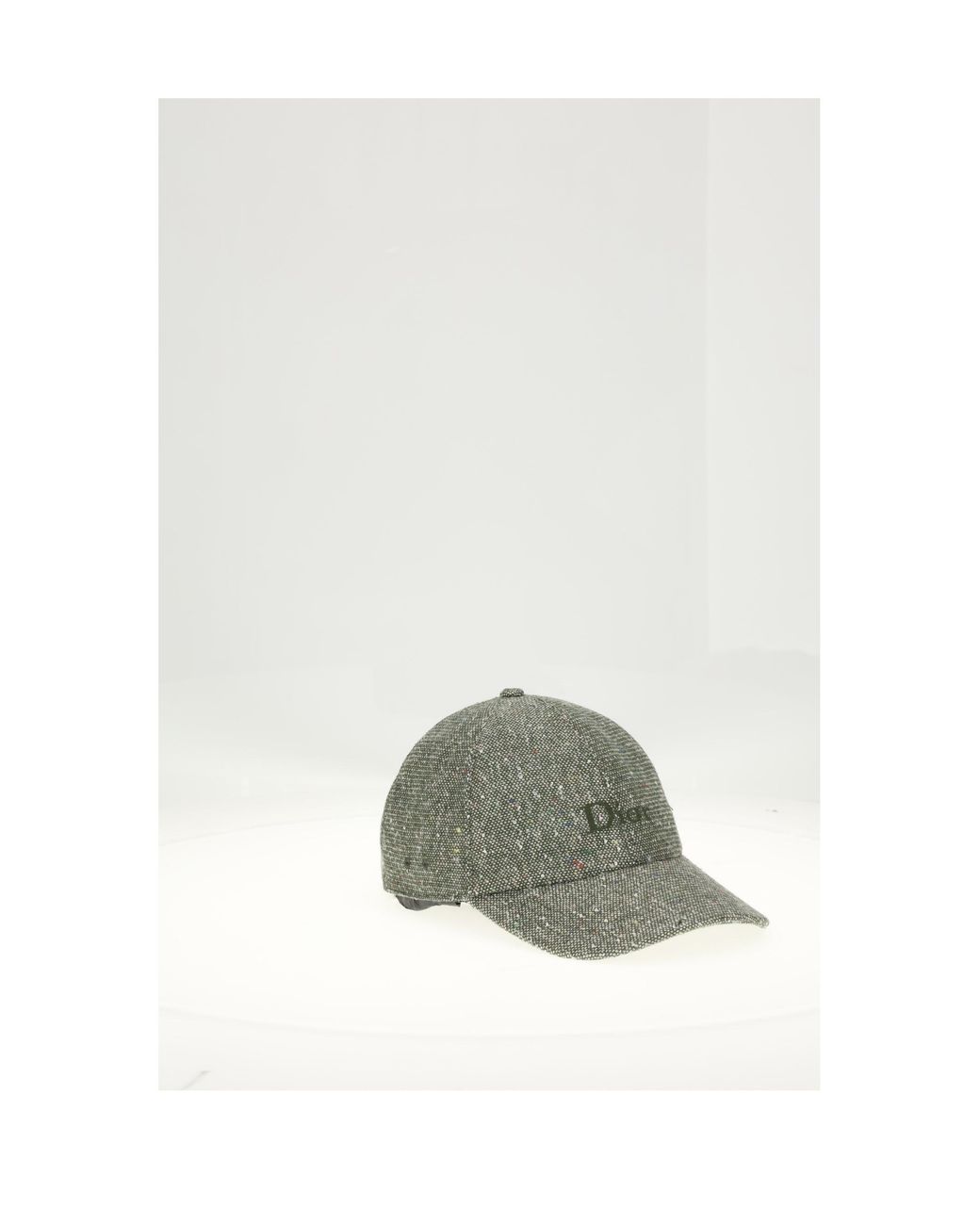Dior White D Player Medallion Hat