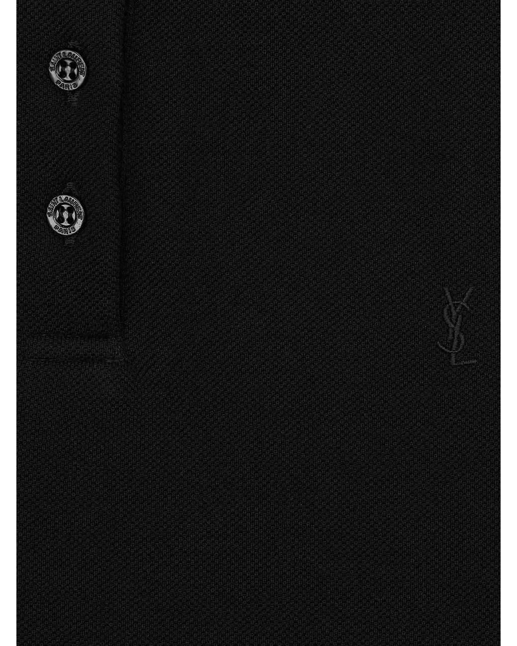Saint Laurent Black Sleeveless Tops