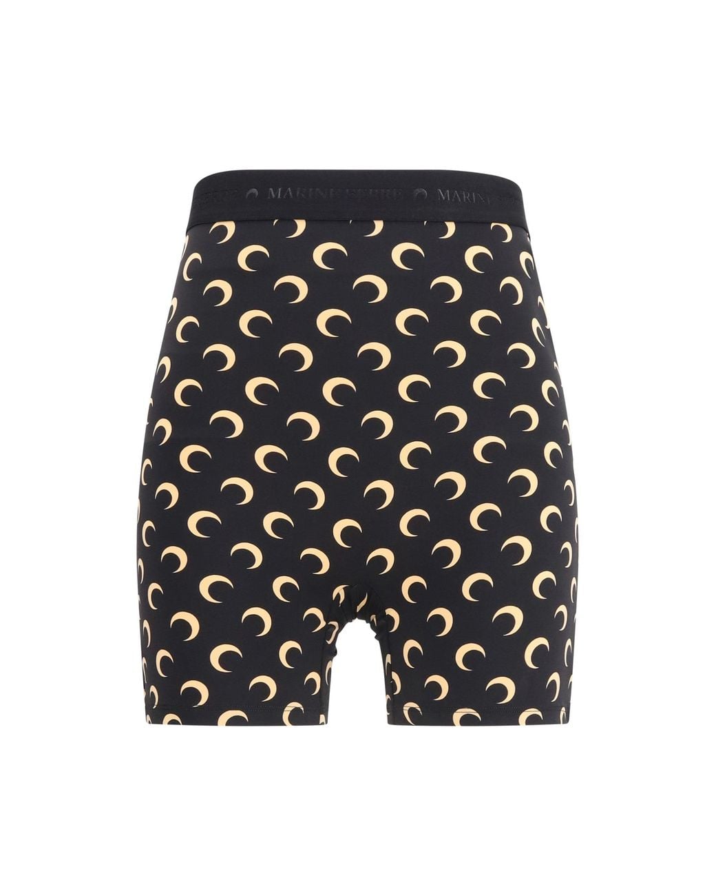 MARINE SERRE Gray Technical Stretch Fabric Shorts