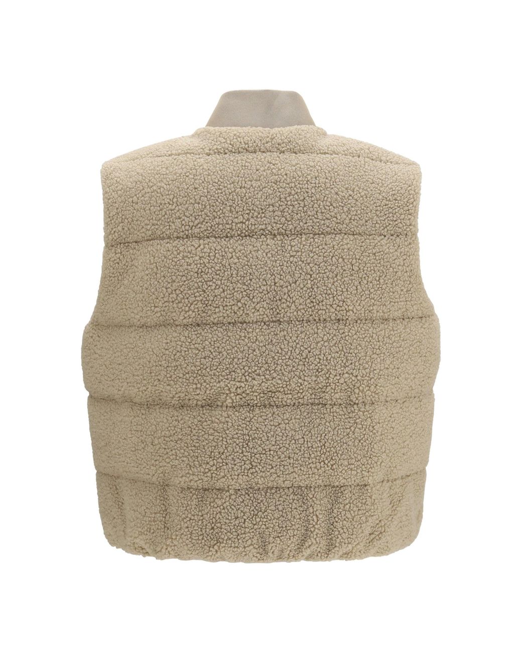 Parajumpers Natural Simaw Padded Bouclé Vest Sun Kissed