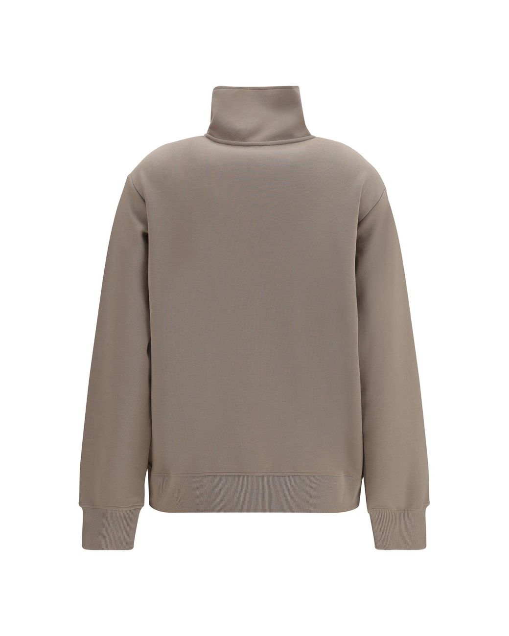 Max Mara Brown 'S Maxmara Carezza Cotton-Blend Sweatshirt