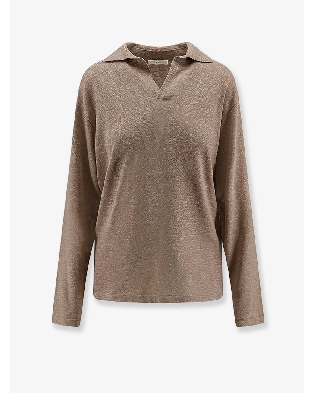 The Row Brown Niosa Polo Shirt