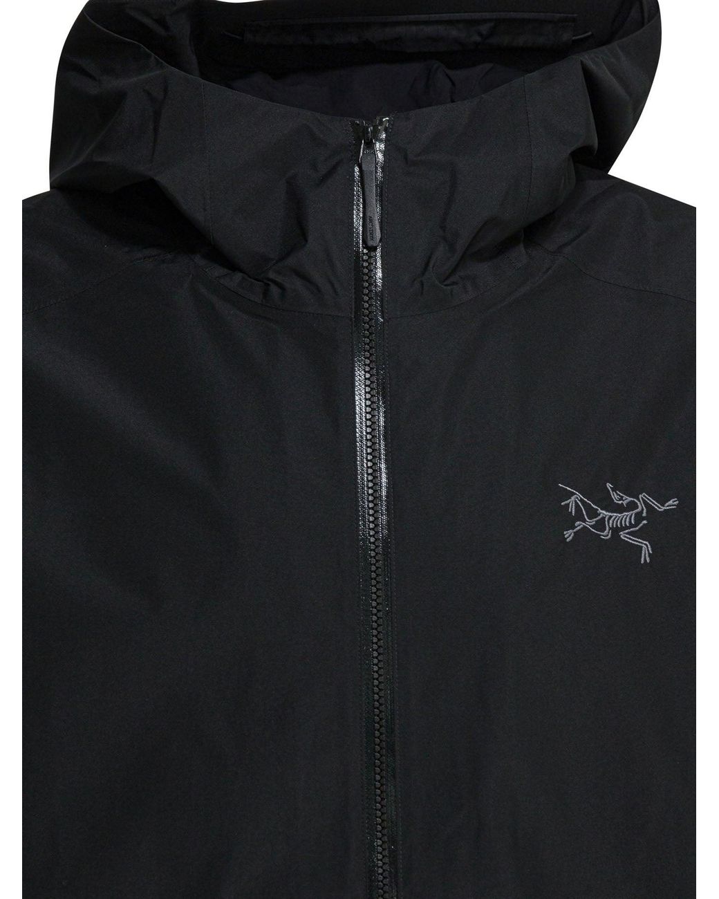 Arc'teryx Black Solano Technical Jacket for men