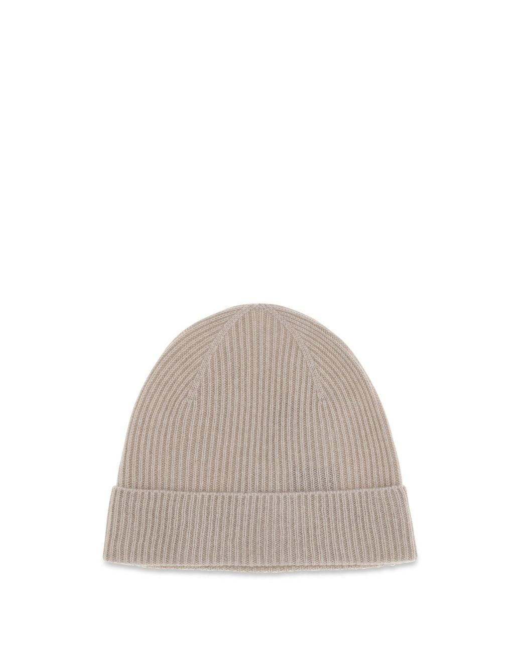 Kiton Gray Beanie Hat for men
