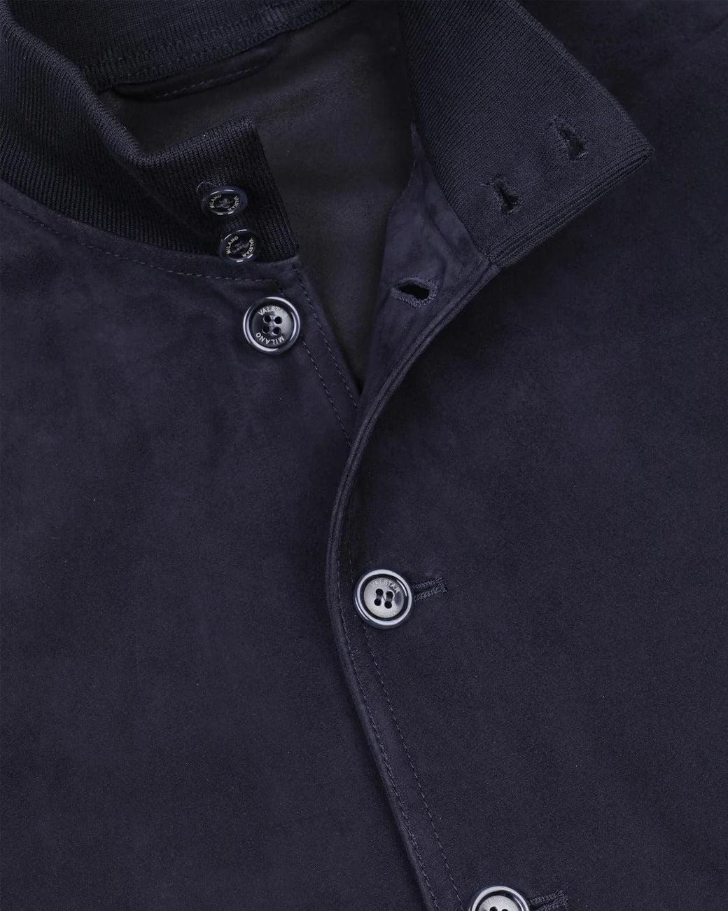 Valstar Blue "Valastrino" Suede Jacket for men