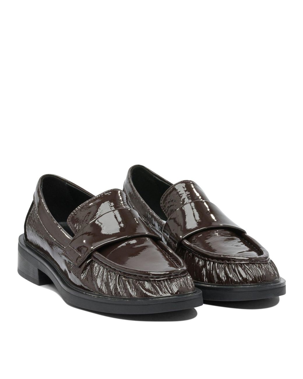 Strategia Black Loafers & Slippers