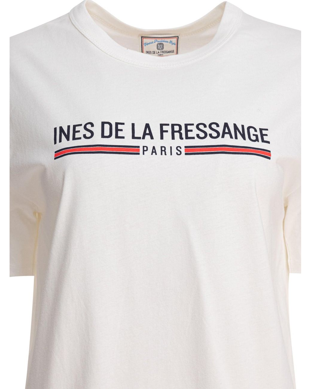 Ines De La Fressange Paris White T-Shirts