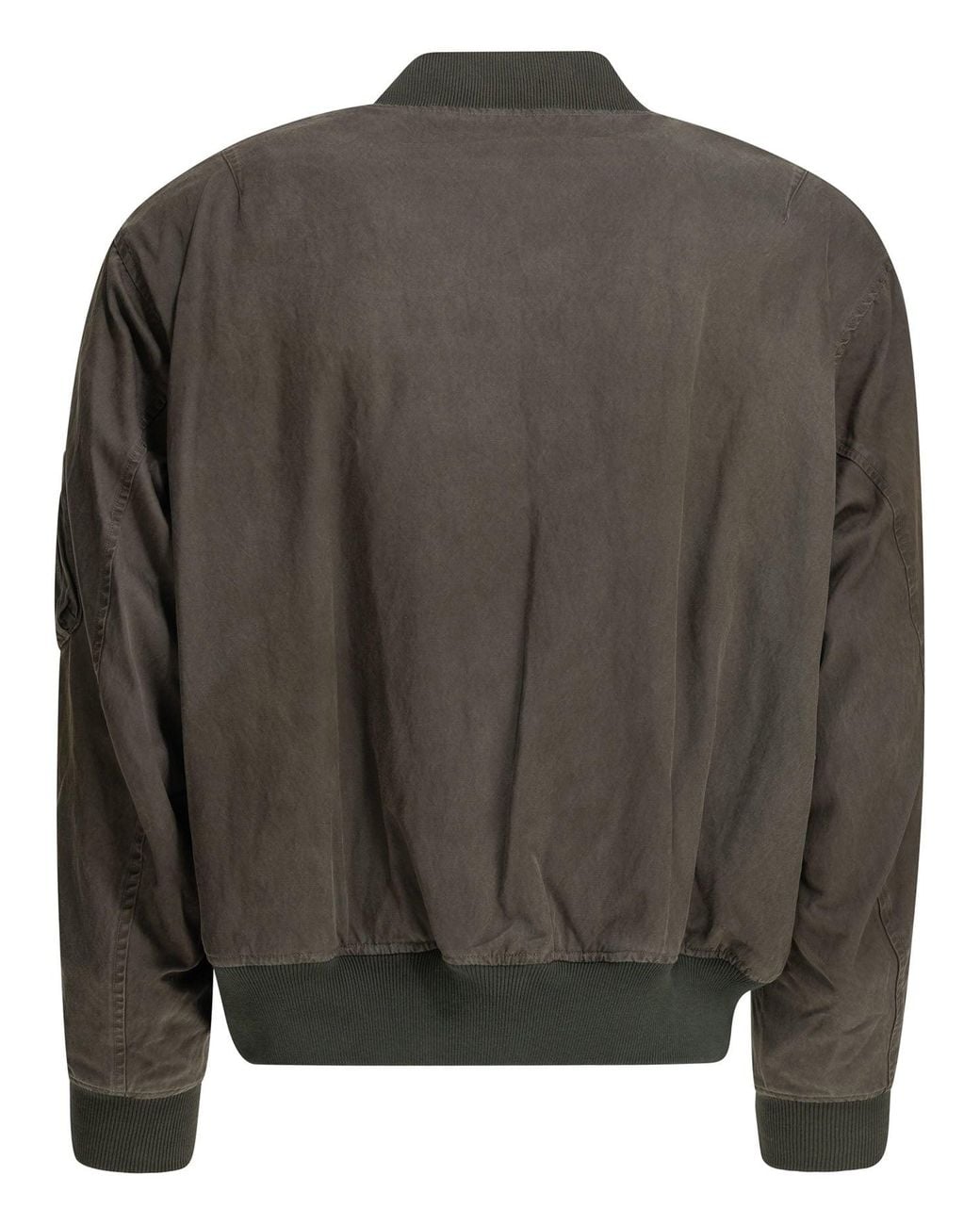 A.PRESSE Gray "L-2B Flight Jacket" Bomber for men