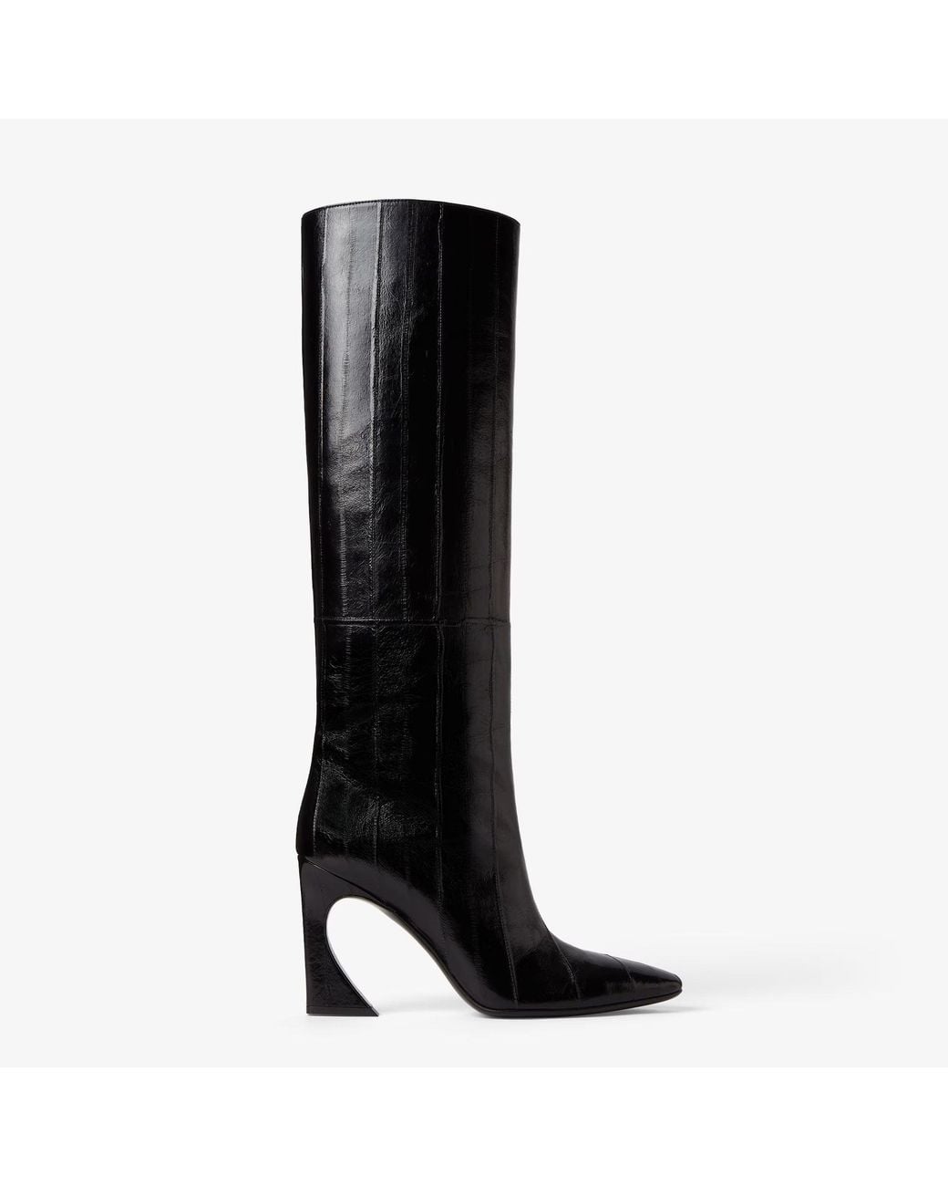Fendi Black Heeled Boots 'Arco'