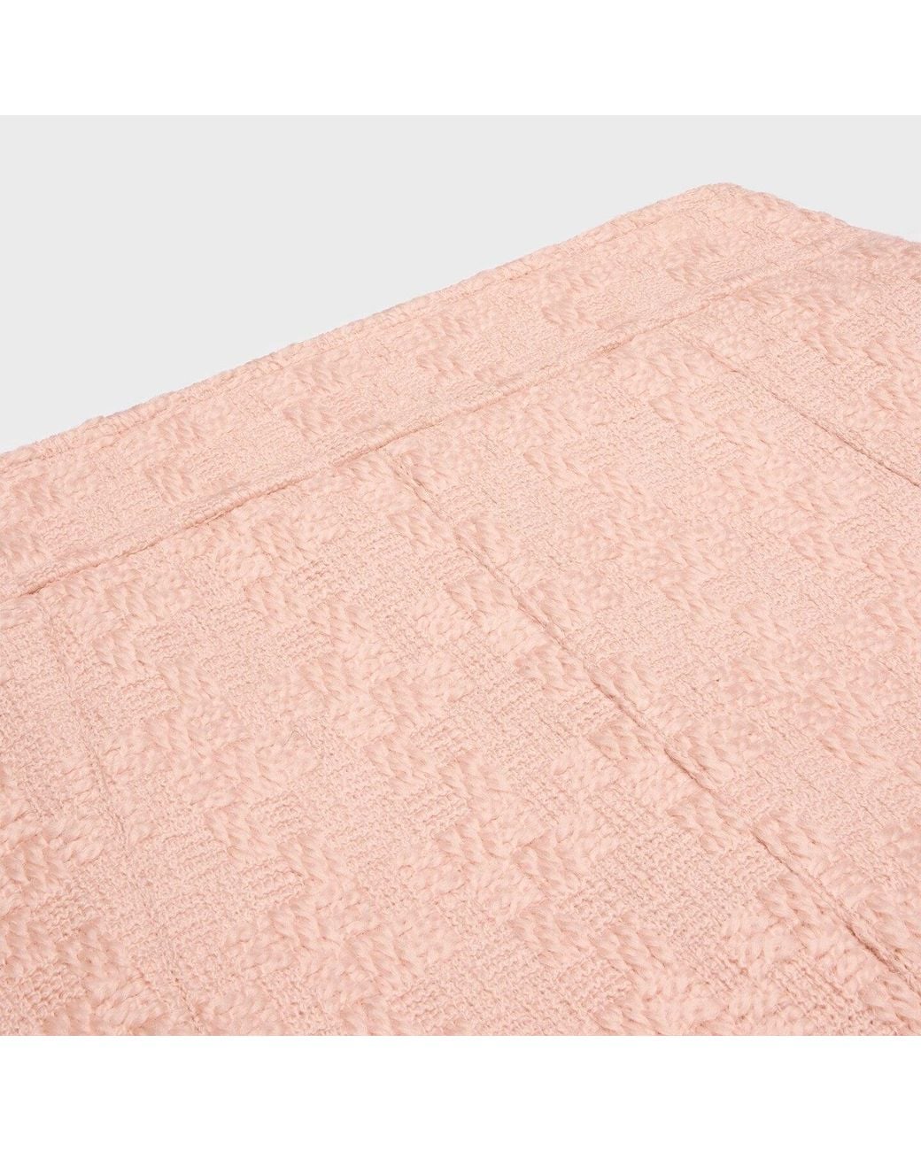 Céline Pink Trapeze Mini Skirt