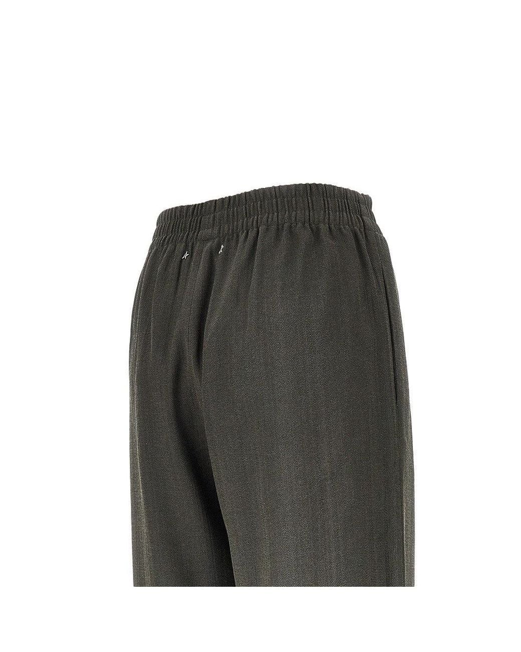 Golden Goose Deluxe Brand Gray 'Britty' Wool-Blend Jogging Pants