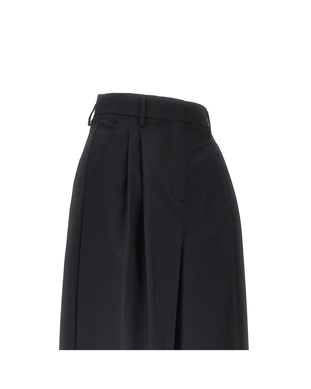 Weekend by Maxmara Natural Barrel Leg Drill Pants