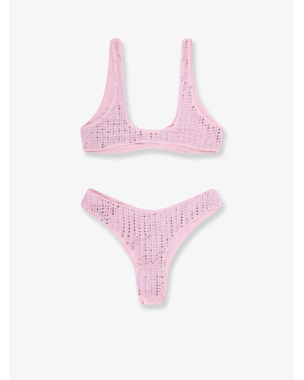 VENUJA Pink Bikini Strass All-Over
