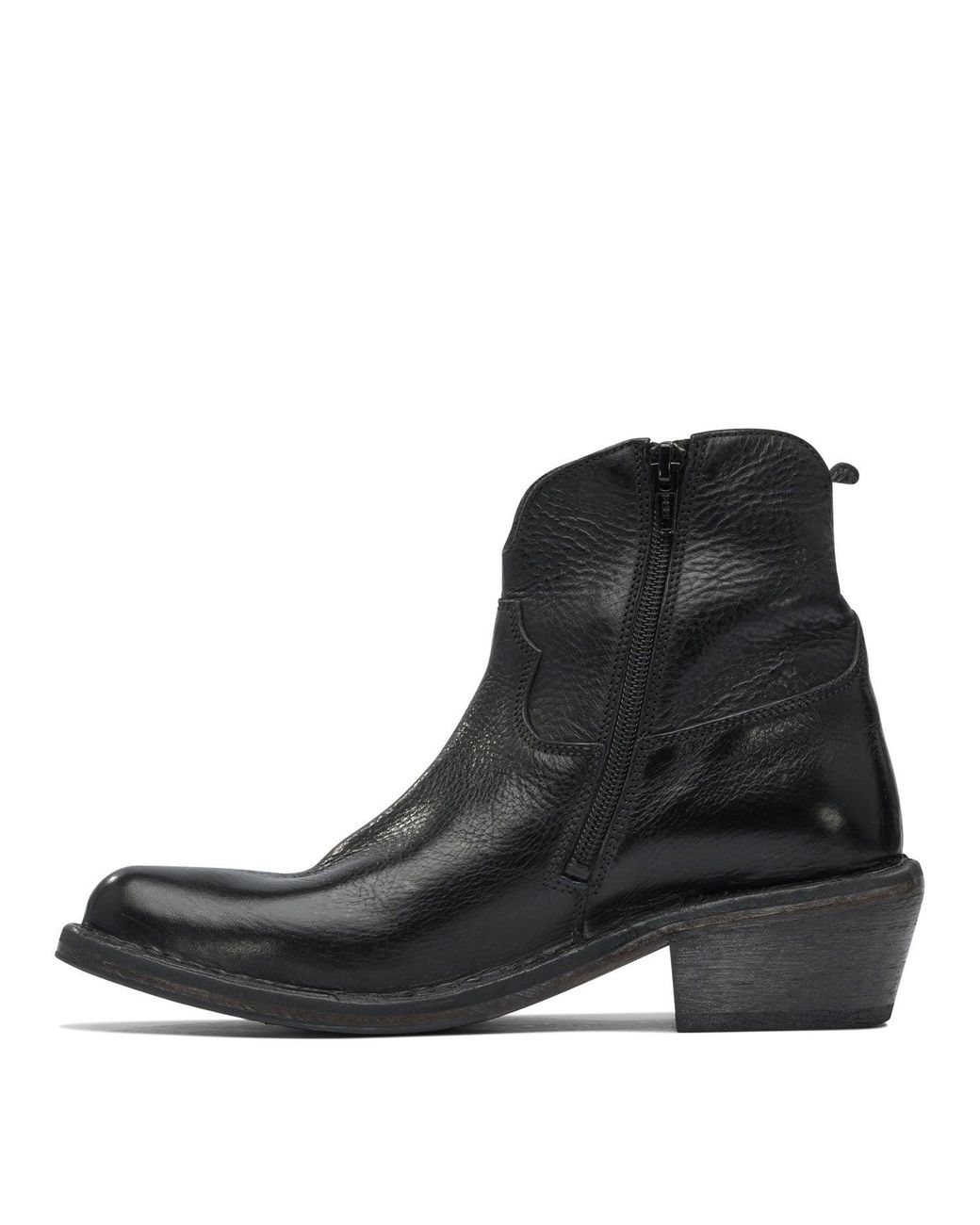 Moma Black Dallas 50Mm Boots And Ankle Boots